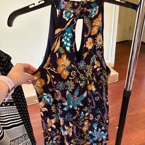 Floral sleeveless dress